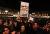 Miles de personas asistieron en silencio a una vigilia en Toulouse (Francia).