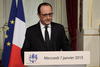 En su mensaje, de cuatro minutos de duración, Hollande afirmó que con el atentado de este miércoles contra el semanario "Charlie Hebdo", “Francia fue atacada en su corazón” y en los principales “valores que defiende de libertad y justicia”.