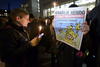 En Ginebra, Suiza, también se concentraron en manifestaciones de condena a los ataques terroristas.