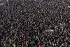 Se estima que más de 200 mil personas participaron en las movilizaciones.