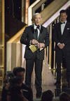El actor estadounidense J.K. Simmons ganó como Mejor Actor de Reparto por Whiplash.