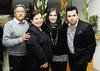 25012015 Lic. Javier Vallejo y Coco Rosas de Vallejo con sus hijos Mariana y Javier Vallejo Rosas.