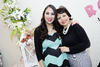 01022015 SERá MAMá.   Daniela Carson con su mamá, Martha Mena, en la fiesta de canastilla que se le organizó con motivo del nacimiento de su bebé.