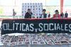 Los normalistas ofrecieron una charla en las instalaciones de la Facultad de Ciencias Políticas y Sociales, de la Universidad Autónoma de Coahuila, campus Torreón.