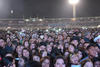 Julión salió al escenario del estadio Revolución con el tema Y fue así, desatando el ensordecedor grito de los asistentes.