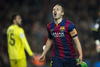Gerard Piqué metió el tercero al cabecear un córner ejecutado por Messi a los 64.