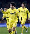 Iniesta replicó para los blaugranas apenas un minuto después del tanto del Villarreal.