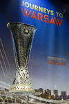 El espectacular trofeo de la Europa League.