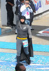 Incluso "Batman" logró cruzar la meta del Maratón Lala.