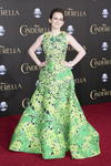 Sophie McShera lució un llamativo vestido verde.