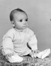 Niño Salvador Mijares Oloño a la edad de un año, en 1946.