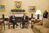 En el marco de la celebración, el presidente Barack Obama se reunió con el Primer Ministro irlandés, Enda Kenny.