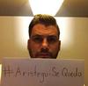 El actor Luis Arrieta también subió una imagen en la que se inclina a favor de la periodista.