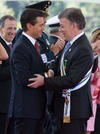 8 de mayo | Visita. El presidente de Colombia, Juan Manuel Santos, realiza una visita de Estado a México.