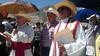 El obsipo José Guadalupe Galván Galindo, presidio el Via Crucis en el Cerro de la Noas y el cual fue acompañado por el alcalde de Torreón, Miguel Riquelme.