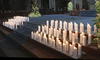 También se colocaron 150 velas, una por cada víctima, incluyendo al copiloto Andreas Lubitz, quien supuestamente estrelló el avión de forma deliberada.