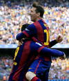 Con el gol, Messi llegó a 400 anotaciones oficiales con los catalanes.