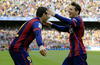 Con el gol, Messi llegó a 400 anotaciones oficiales con los catalanes.