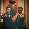 En su cuenta de Instagram, Downey Jr. compartió una foto de ambos, después del campanazo.