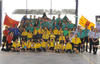 CELEBRACIóN.  El Grupo de Scouts del Colegio San Roberto festejó el primer aniversario de su formación.