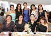 Con las organizadoras del festejo.