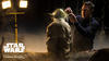 La pelea entre "Luke Skywalker" y "Darth Vader" forma parte de la muestra.