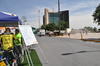 Por 24 horas, los ciclistas dan vueltas a la Plaza Mayor de Torreón.