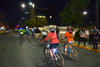 El Rodatón cero consiste en pedalear en bicicleta alrededor de la Plaza Mayor durante 24 horas.