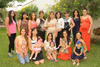 15052015 PRONTO SERá MAMá.  Ana Karen Valdés en compañía de las asistentes a su baby shower.