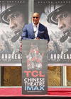 Dwayne Johnson  ha dejado huella literalmente en la industria cinematográfica de Hollywood