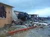 Reportes televisivos informaron de 250 viviendas dañadas por el paso del tornado en Ciudad Acuña.