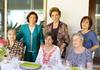 María del Carmen, Norma, Ana Tere, Gloria, María Eugenia y Luz Elena.
