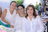 15062015 Coco, Gris, Lupita y Carmen, mesa directiva saliente.