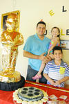 03072015 TRIPLE CELEBRACIóN.  Joel Esquivel y sus hijos Diego y Marina Esquivel, celebraron sus respectivos cumpleaños.