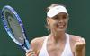 Con complicaciones provocadas por ella misma, la tenista rusa María Sharapova batalló de más para clasificar a las semifinales de Wimbledon.