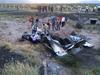 Tres personas fallecieron en el accidente de una avioneta tipo Cessna.