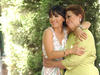 Cris con su mamá, Cristina Salcido de Hernández.
