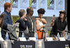 El reparto de Fear the Walking Dead estaba presente para la presentación, a la que sólo se podía acceder con invitación, para ver el primer episodio en Reading Cinemas.