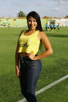 El saludo desde la cancha del Estadio Francisco Zarco.