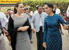 Jolie, que es enviada especial del Alto Comisionado de Naciones Unidas para los Refugiados, realiza una visita de cuatro días a la nación del sudeste asiático.