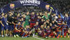 De esta manera, el Barcelona mantiene un paso perfecto en el año al obtener la Supercopa de Europa y su cuarto trofeo de forma consecutiva.