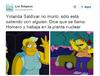 Yolanda Saldívar se volvió parte del mundo de Los Simpson.