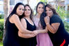 22082015 Las anfitrionas de esta bonita celebración fueron su mamá, la Sra. Juanita Castañeda; su hermana, Karla Adame, y su cuñada, María Belmontes.