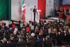 Al mensaje en el Palacio Nacional acudieron los gobernadores de todos los estados del país, los integrantes de Gabinete Presidencial, así como personajes de la política, la cultura y el deporte de México.