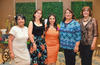 06092015 Recientemente, le fue ofrecida una hermosa fiesta prenupcial a la Srita. Daniela I. Flores Mata; estuvo acompañada por su mamá, la Sra. Irma Delia, Hortensia, Lupita y Marilolis.