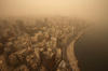 Beirut se ha visto afectada por la tormenta de arena.