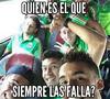 La afición indignada.