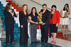 Yolanda Jaramillo Rodríguez, merecedora de la Paca de Oro y quien a nombre de los homenajeados agradeció la premiación.