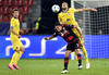 'Chicharito' anotó su primer gol con la camisera del Bayer.