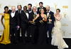 Jon Hamm de Mad Men se alzó por fin con la estatuilla al Mejor Actor de Drama tras ocho nominaciones consecutivas.